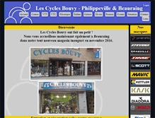 Tablet Screenshot of cyclesbouvy.com